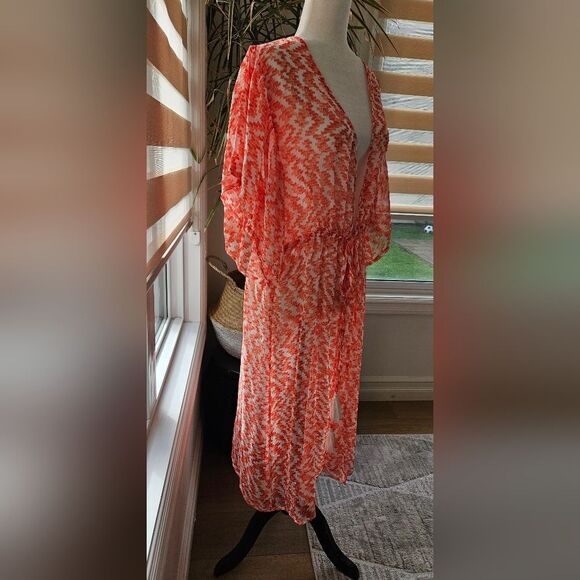 Only Coral Swim Cover-Up - Picture 3 of 4